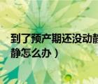 到了預(yù)產(chǎn)期還沒(méi)動(dòng)靜怎么辦吃什么藥好（到了預(yù)產(chǎn)期還沒(méi)動(dòng)靜怎么辦）