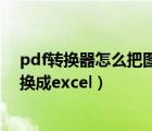 pdf轉(zhuǎn)換器怎么把圖片轉(zhuǎn)換成文字（pdf可以把圖片文字轉(zhuǎn)換成excel）