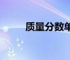 質(zhì)量分數(shù)單位wt（質(zhì)量分數(shù)單位）