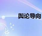 輿論導(dǎo)向 價(jià)值取向（輿論導(dǎo)向）