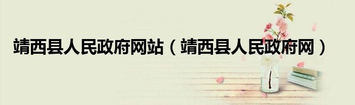 靖西縣人民政府網(wǎng)站（靖西縣人民政府網(wǎng)）