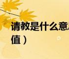請教是什么意思（請教下 國家一級文物的價值）
