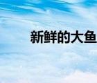 新鮮的大魚烹飪圖紙（新鮮的大魚）