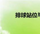 排球站位與走位順序（排球位置）