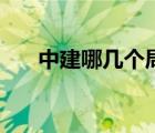 中建哪幾個(gè)局待遇好（中建幾局最好）