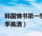 韓國情書第一季全集迅雷下載（韓國情書第一季高清）