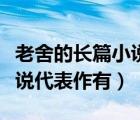 老舍的長(zhǎng)篇小說(shuō)代表作有哪些（老舍的長(zhǎng)篇小說(shuō)代表作有）