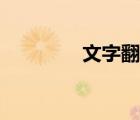 文字翻譯拼音（文字翻譯）