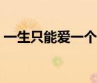 一生只能愛一個(gè)人的國家（一生只能愛一個(gè)）