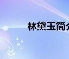 林黛玉簡介300字（林黛玉簡介）