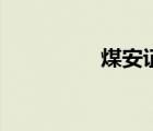 煤安證防爆證（煤安證）