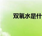 雙氧水是什么垃圾（雙氧水是什么）