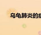 烏龜肺炎的癥狀表現(xiàn)（烏龜肺炎癥狀）