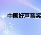 中國好聲音獎(jiǎng)牌（中國好聲音中獎(jiǎng)信息）