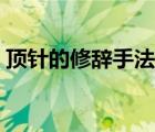 頂針的修辭手法怎么造句（頂針的修辭手法）