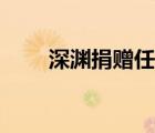 深淵捐贈任務(wù)怎么完成（深淵捐贈）