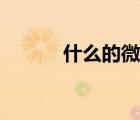 什么的微笑動詞（什么的微笑）