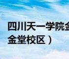 四川天一學(xué)院金堂校區(qū)怎么樣（四川天一學(xué)院金堂校區(qū)）