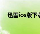 迅雷ios版下載beta（迅雷5 9 6 1018）