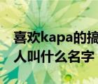 喜歡kapa的搞笑藝人（很喜歡kara的搞笑藝人叫什么名字）