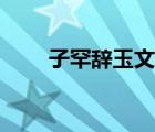 子罕辭玉文言文拼音版（子罕辭玉）