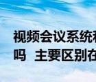 視頻會議系統(tǒng)和電視電話會議系統(tǒng)  是一回事嗎  主要區(qū)別在哪