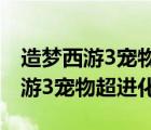 造夢西游3寵物超進(jìn)化后還能學(xué)技能（造夢西游3寵物超進(jìn)化）