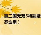 真三國無雙5特別版修改器安卓（真三國無雙5全功能修改器怎么用）