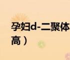 孕婦d-二聚體高是什么意思（孕婦D-二聚體高）