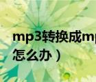 mp3轉(zhuǎn)換成mp4格式（mp3文件格式不支持怎么辦）