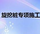旋挖樁專項施工方案（施工專項方案有哪些）