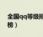 全國(guó)qq等級(jí)排行榜2022（全國(guó)qq等級(jí)排行榜）