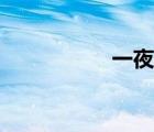 一夜意思（一夜鐘禽）