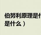 伯努利原理是什么時(shí)候提出來的（伯努利原理是什么）