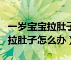 一歲寶寶拉肚子怎么辦最快最有效（一歲寶寶拉肚子怎么辦）