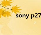sony p27h 換硬盤（sony p27）