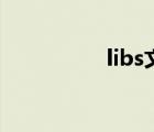 libs文件能刪嗎（libs）