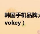 韓國手機品牌大全圖片及價格（韓國手機品牌vokey）