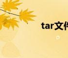 tar文件怎么用（tar文件）