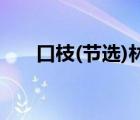 口枝(節(jié)選)林嗣環(huán)（口技林嗣環(huán)選自）