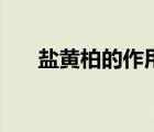 鹽黃柏的作用和功效（鹽黃柏的作用）