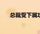 總裁受下屬攻耽美文（總裁受下屬攻）