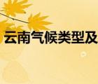 云南氣候類(lèi)型及特征和分布（云南氣候類(lèi)型）