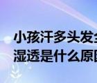 小孩汗多頭發(fā)全濕透了（4歲寶寶睡覺頭發(fā)都濕透是什么原因）