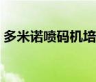 多米諾噴碼機(jī)培訓(xùn)（多米諾噴碼機(jī)故障解決）