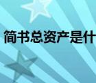 簡書總資產(chǎn)是什么意思（總資產(chǎn)是什么意思）
