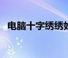 電腦十字繡繡好的成品價(jià)格（電腦十字繡）