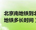 北京南地鐵到北京站要多久（北京南到北京站地鐵多長(zhǎng)時(shí)間）