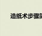 造紙術(shù)步驟簡筆畫幼兒（造紙術(shù)步驟）