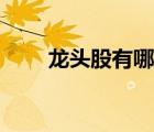 龍頭股有哪些大全（龍頭股有哪些）